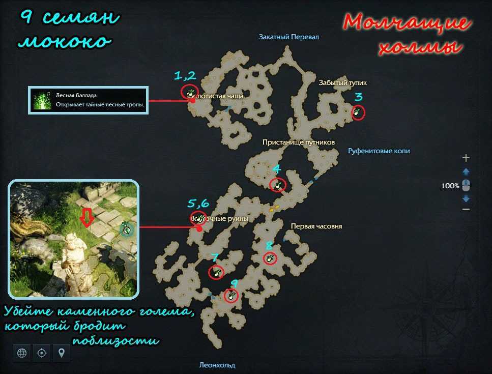 Lost ark online карта семян мококо (зачем нужны)