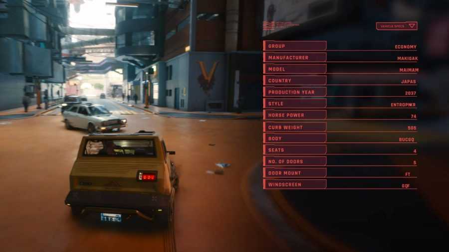Cyberpunk 2077 тачки - весь транспорт в игре - drrouter
