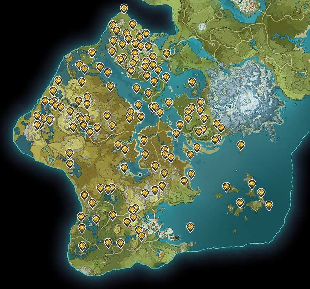 Genshin impact: interactive world map, как пользоваться интерактивной картой
