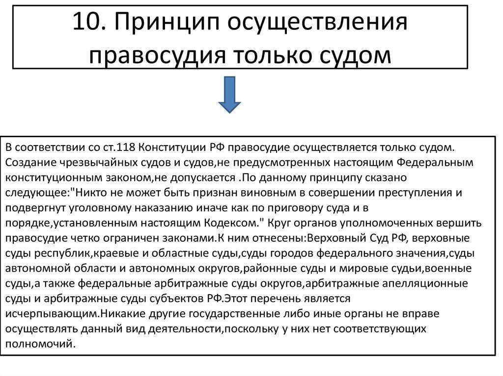 Чрезвычайных судов допускается. Принцип осуществления правосудия только судом. Принцип осуществления только судом. Принцип осуществления правосудия только судом означает. Принципы судопроизводства осуществление правосудия только судом.