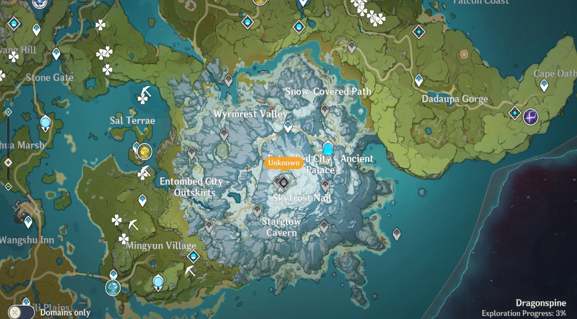 Genshin impact            
                geoculus locations & map