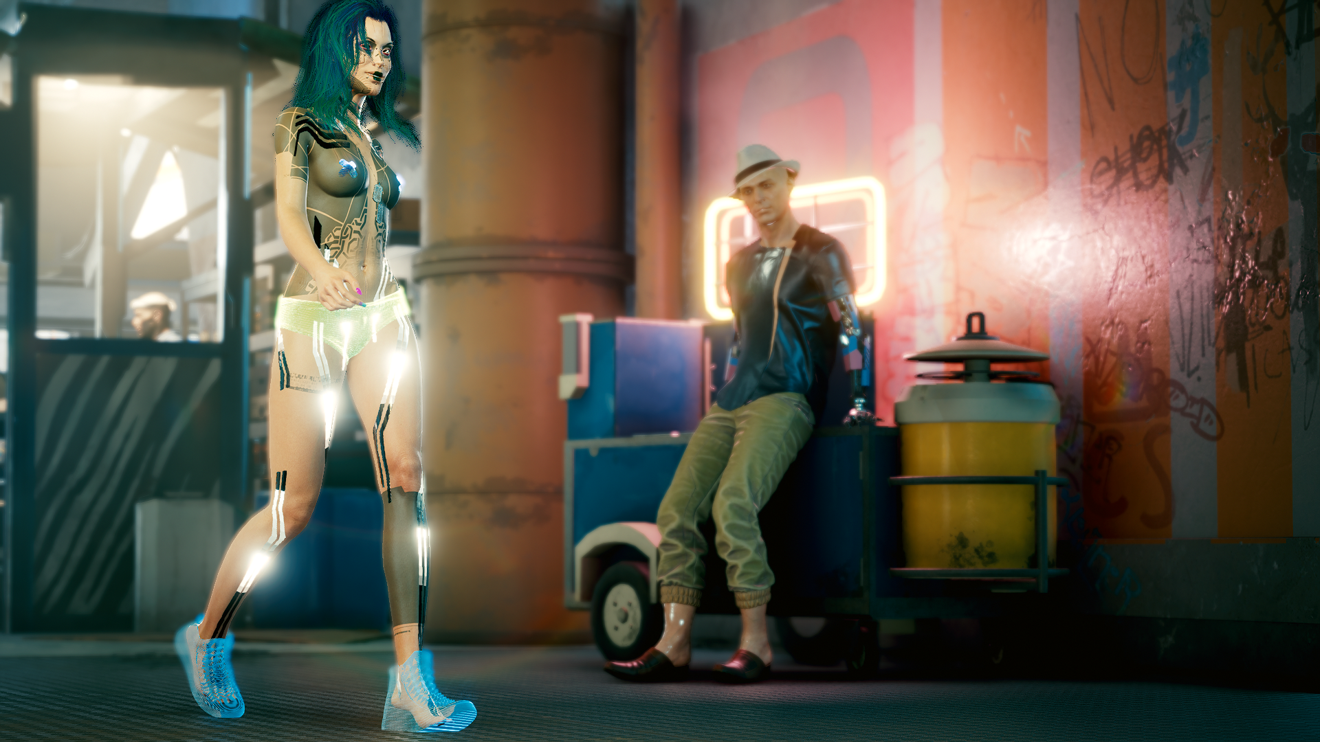 Кастомизация в cyberpunk 2077: как поменять внешний вид, одежду, и импланты?